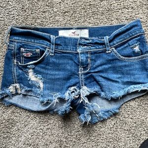 Hollister cutoff shorts